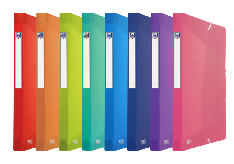 Carpeta de Proyectos 2,5 cm - Oxford Urban A4 de Plastico translucido en colores