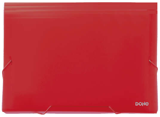 Imagen extra Carpeta clasificadora A4 de 13 separadores. Roja 