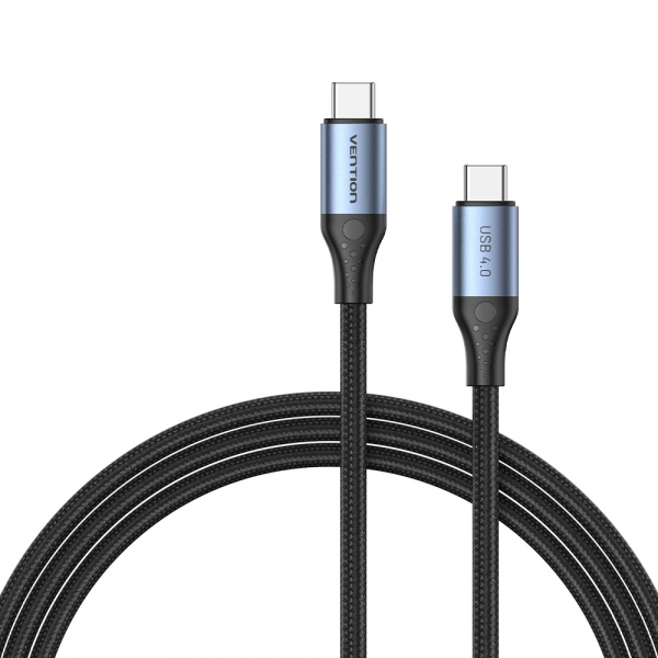 Vention Cable USB-C 4.0 Macho a USB-C Macho - 1m - Gris