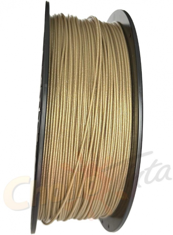 Filamento 3D PLA GLITTER Diametro 1.75mm Bobina 1kg Color Oro