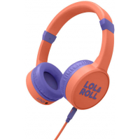 Energy Sistem Lol&Roll Pop Kids Auriculares con Cable Desmontable - Microfono - Naranja