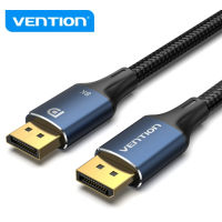 Cable DisplayPort v1.4 8K Trenzado - 8K@60Hz - 4K@144Hz - HDR - FreeSync G-Sync