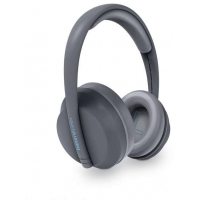 Energy Sistem Auriculares Bluetooth Hoshi Eco - 23h de Bateria - Graves Profundos - Asistente de Voz - Gris