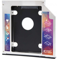 Adaptador de Disco SSD de 9.5 mm para Unidad Optica de 12.7 mm en Portatil