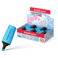 Marcador MINI Economico Erichkrause Visioline Azul