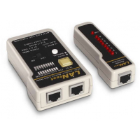 Testeador de Cables RJ11 RJ12 RJ45 y Coaxial