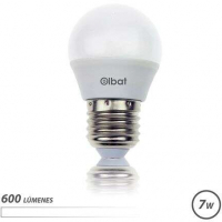 Bombilla LED - 7W - 600 Lumenes - 4000K Luz Blanca - E27. Elbat 