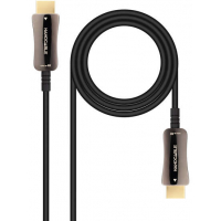Nanocable Cable HDMI v2.1 AOC Macho a HDMI v2.1 Macho 15m - 8K@60Hz 4K@120Hz 48Gbps - 