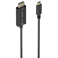 Aisens Cable Conversor Bidireccional USB-C a Displayport 8K@60Hz - USB-C/M-DP/M - 1.8m - 