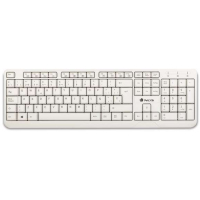NGS Spike Teclado USB con teclas multimedia Blanco