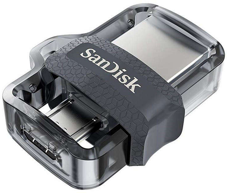 Sandisk Ultra Dual Drive m3.0 Memoria USB 3.0 y Micro USB 32GB
