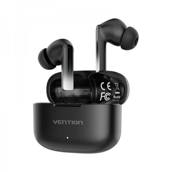 Imagen extra Vention Auriculares Bluetooth 5.3 con 6h Autonomia ELF E04 - Negro