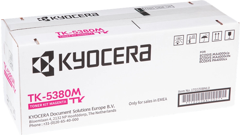 Kyocera TK5380 Magenta Toner Original 1T02Z0BNL0 TK5380M