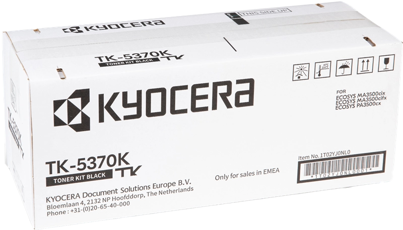 Kyocera TK5370 Negro Toner Original 1T02YJ0NL0 TK5370K
