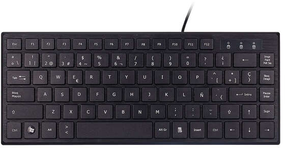 Unykach KB302 Mini Teclado USB con 83 Teclas Ultraplano