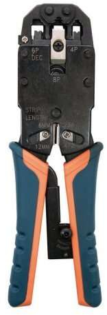 Nanocable Tenaza Crimpadora de Carraca para Conectores RJ45, RJ12, RJ11, RJ10