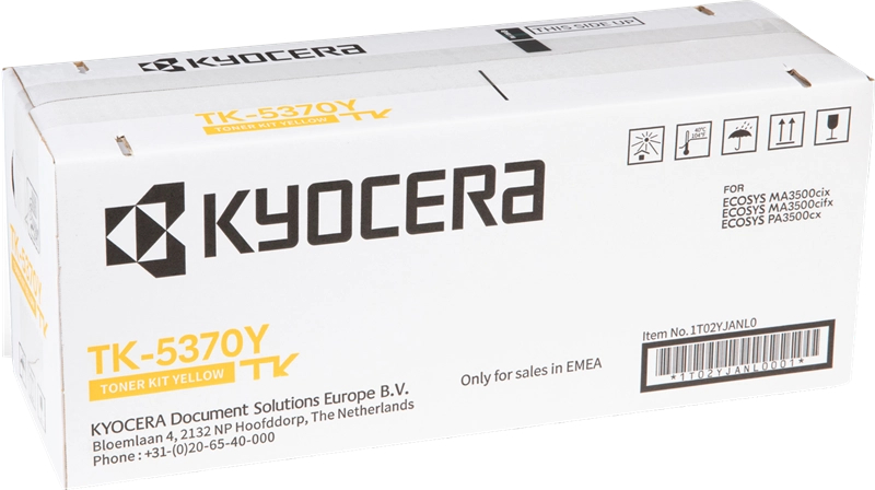 Kyocera TK5370 Amarillo Toner Original 1T02YJANL0 TK5370Y