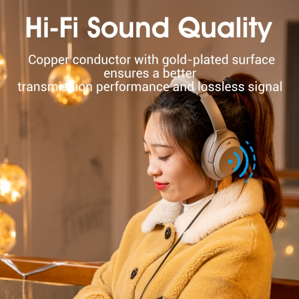 Imagen extra Vention Adaptador Jack 2.5 Macho a Jack 3.5 Hembra (1 unidad)