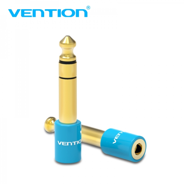 Vention Adaptador Jack 6.5 Macho a Jack 3.5 Hembra (1 unidad)