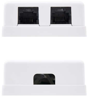 Imagen extra Nanocable Roseta de Superficie RJ45 Cat.6 UTP 2 Tomas