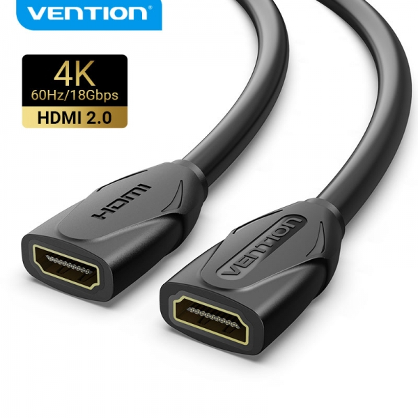 Imagen extra Vention Cable Alargador HDMI Hembra a HDMI Hembra 4K 2.0 - 0.50m - 