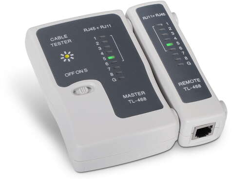 Imagen extra Comprobador Tester de cables de red RJ45 / RJ11 / RJ12