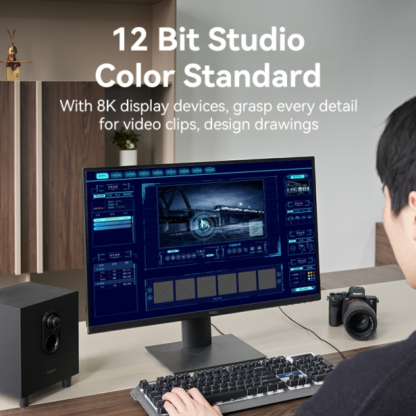 Imagen extra Vention Cable HDMI Macho a HDMI Macho 2.1 8K de 1 metro - Trenzado