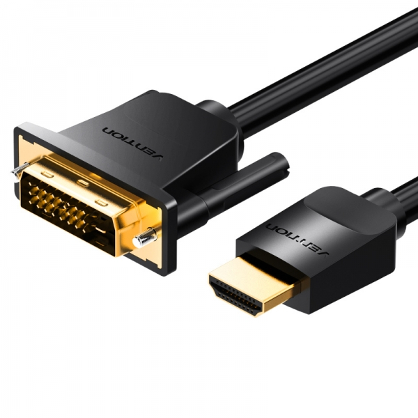 Vention Conversor DVI Macho a HDMI Macho de 2m