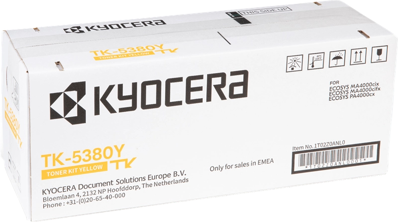 Kyocera TK5380 Amarillo Toner Original 1T02Z0ANL0 TK5380Y