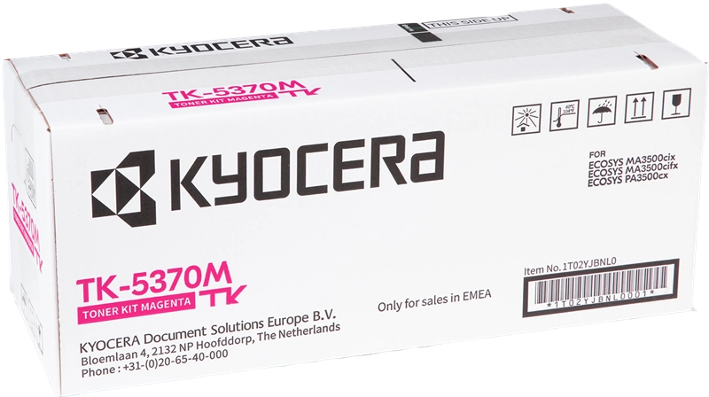 Kyocera TK5370 Magenta Toner Original 1T02YJBNL0 TK5370M