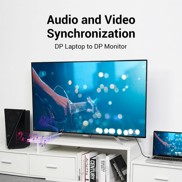 Imagen extra Cable DisplayPort Macho-Macho v1.2 4K - 1 metros