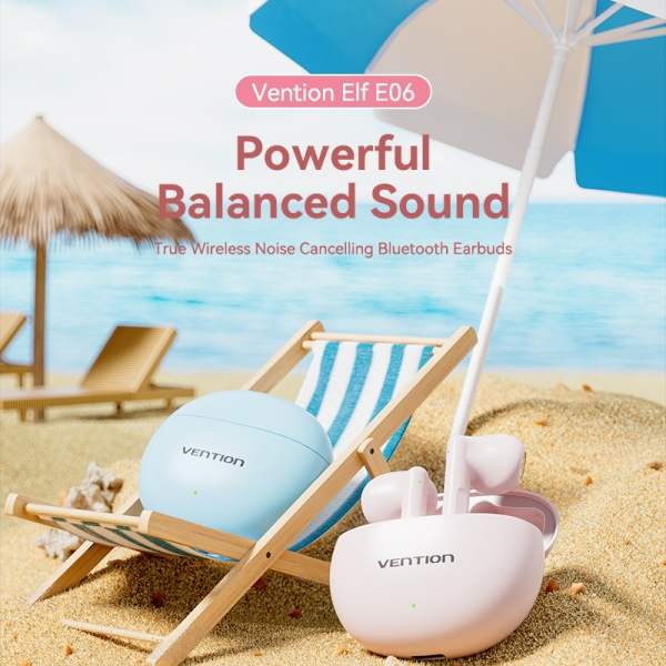 Imagen extra Vention Auriculares Bluetooth 5.3 con 6h Autonomia ELF 06 - Blanco