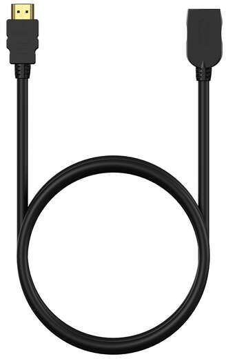 Imagen extra Cable HDMI V2.0 Prolongador Premium de 5m (Alta Velocidad / HEC 4K@60HZ 18GBPS)