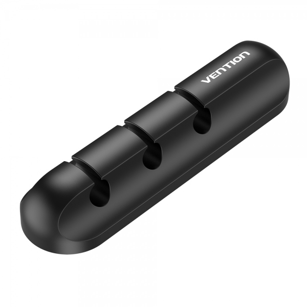 Imagen extra Organizador de Cables en Espiral - 7 Puertos - Negro