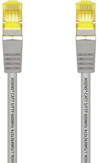 Imagen extra Aisens Cable de Red Latiguillo Cat.7 de 10m (RJ45 LSZH 600 Mhz S/FTP PIMF AWG26)