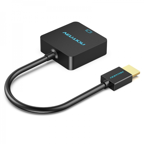 Imagen extra Adaptador conversor de HDMI a VGA (Hembra) 
