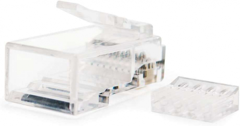 Imagen extra Nanocable Conector para Cable de Red RJ45 Cat.6 UTP 8 Hilos 10uds.
