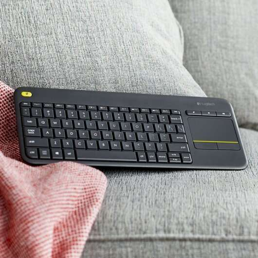 Imagen extra Logitech K400 PLUS TOUCH Inalambrico con Raton tactil