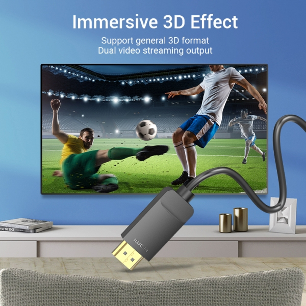 Imagen extra Cable Mini DP Macho a HDMI v1.4 Macho - 2 metros