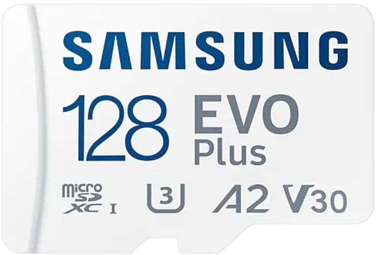 Samsung EVO Plus Tarjeta Micro SDXC 128GB UHS-I U3 V30