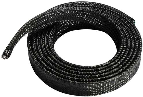 Aisens Organizador De Cable Poliester 20mm - 1 metro - Negro