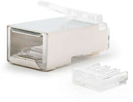 Imagen extra Nanocable Conector para Cable de Red RJ45 Cat.6 FTP 8 Hilos 10uds.