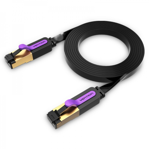 Imagen extra Vention Cable de Red STP RJ45 Cat.7 de 1m - Negro