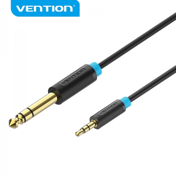 Cable Estereo Jack 6.5mm Macho a Jack 3.5mm Macho - 2 metros 
