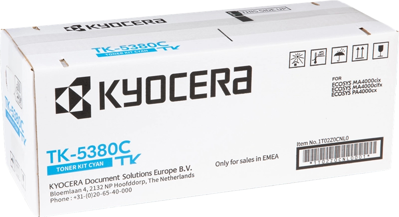 Kyocera TK5380 Cian Toner Original 1T02Z0CNL0 TK5380C