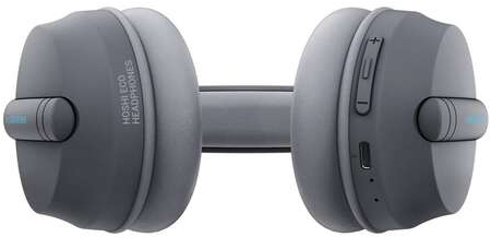 Imagen extra Energy Sistem Auriculares Bluetooth Hoshi Eco - 23h de Bateria - Graves Profundos - Asistente de Voz - Gris