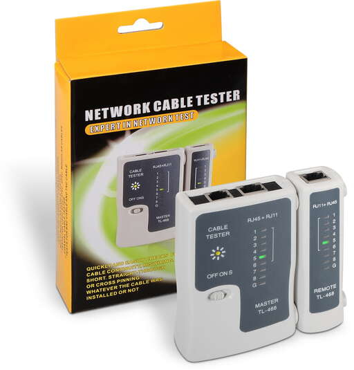 Imagen extra Comprobador Tester de cables de red RJ45 / RJ11 / RJ12