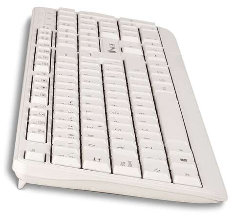 Imagen extra NGS Spike Teclado USB con teclas multimedia Blanco