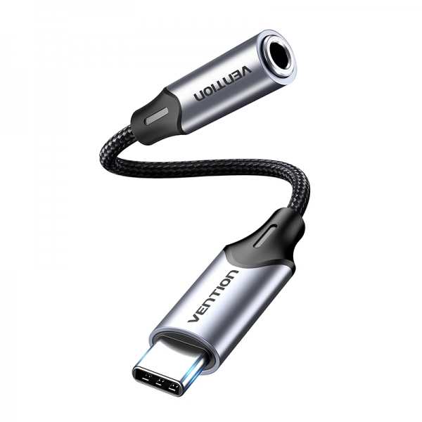 Imagen extra Adaptador Audio Jack 3.5mm Hembra a USB-C - 10 cm