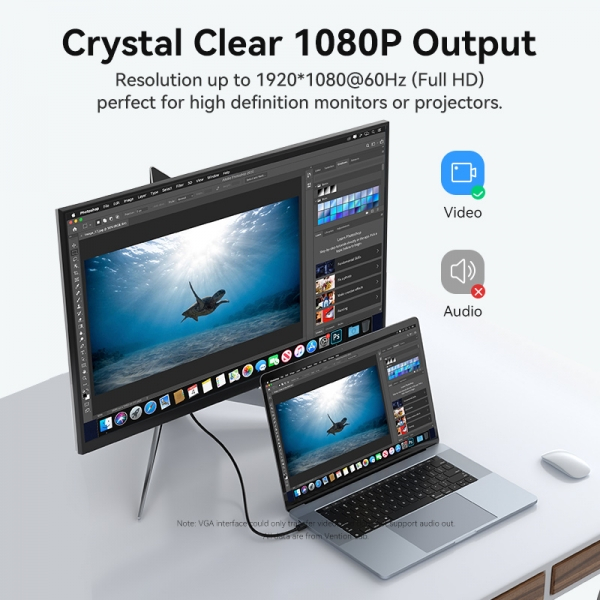 Imagen extra Cable Mini DP Macho a VGA Hembra - 1 metros